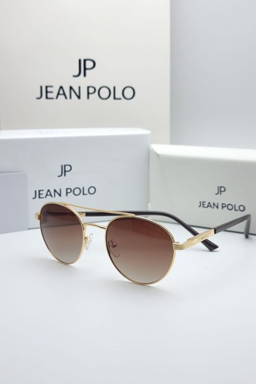 JEAN POLO Unisex Round Sunglasses