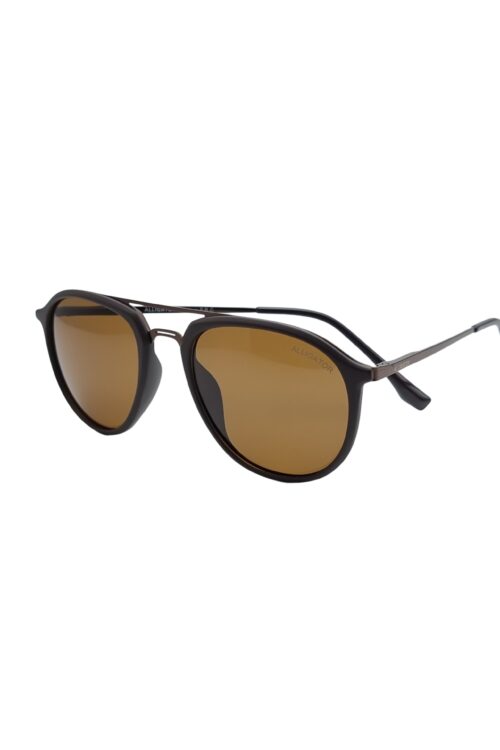 ALLIGATOR Unisex Aviator Sunglasses