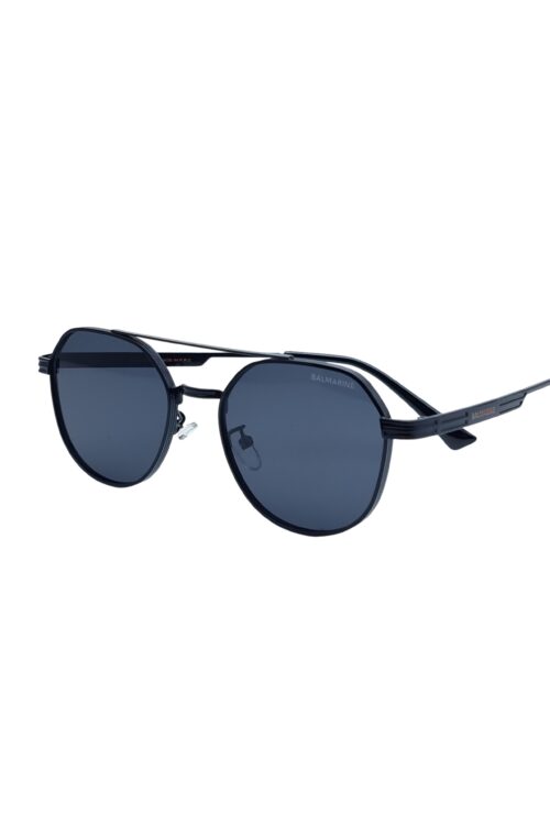 BALMARINE Unisex  Round Edge Cut Sunglasses