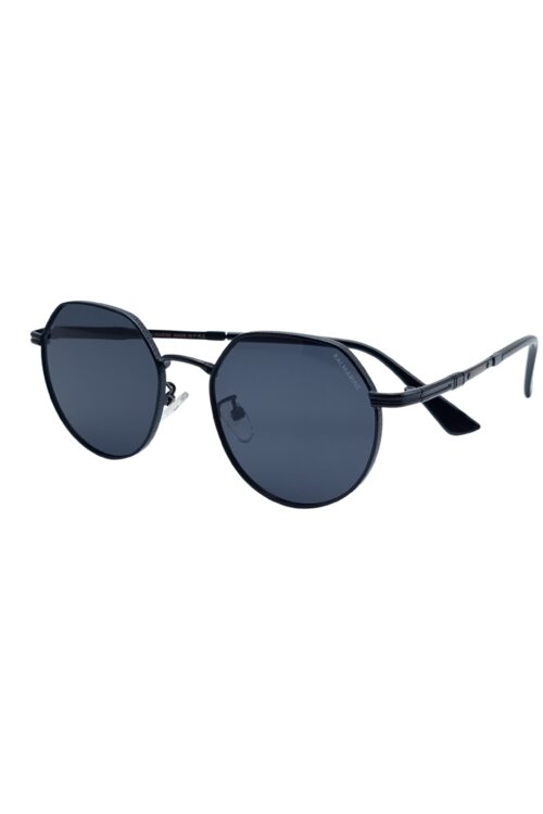 BALMARINE Metal Unisex Round Edge Cut Sunglasses