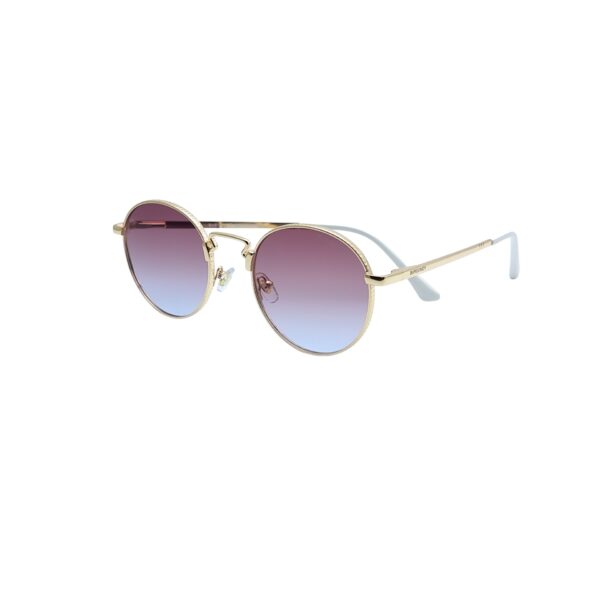 BURGUNDY Unisex  Panto Sunglasses