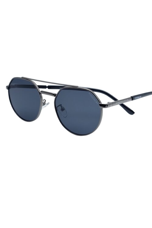 FIOVENCHY Metal Men Round Edge Cut Sunglasses