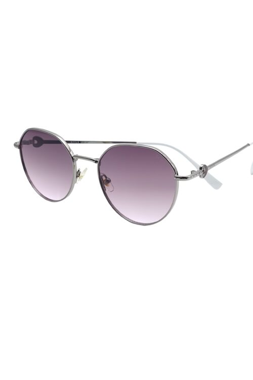 N Y L A Woman Round Edge Cut Sunglasses